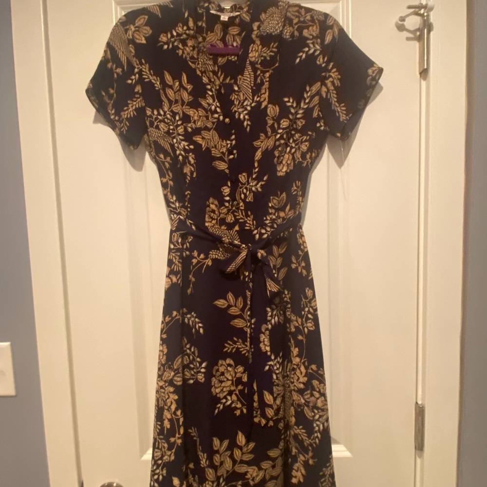 Nanette Lepore Blue Floral Dress - Never Worn